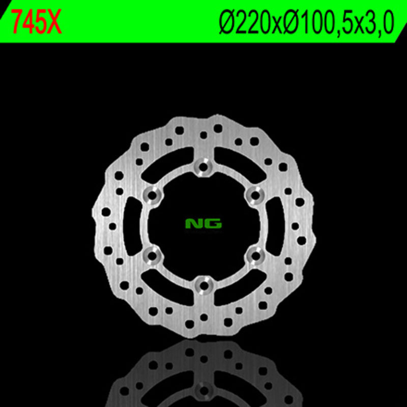 NG BRAKES Petal Fix Brake Disc - 745X