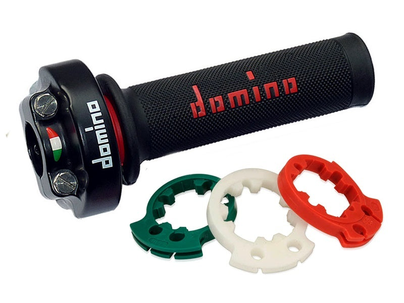 DOMINO Throttle Handle XM2 Desmodromic Black without Grip