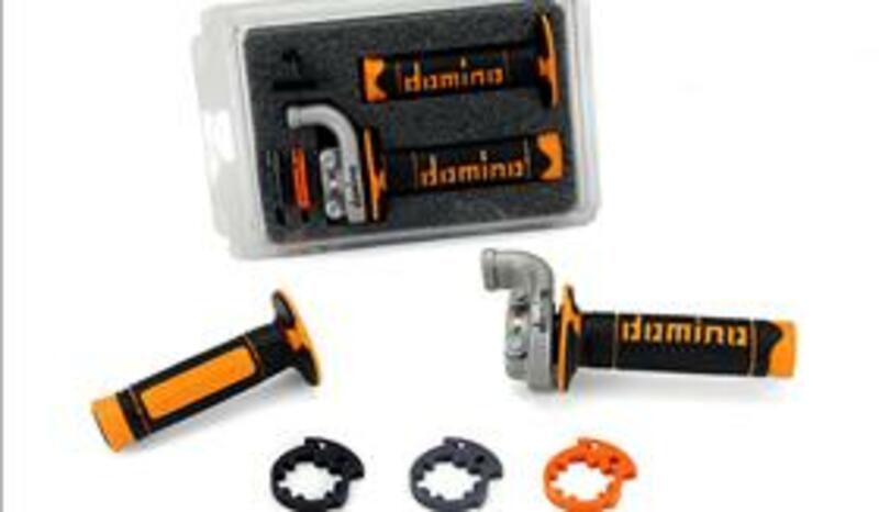 DOMINO KRK Throttle control orange KTM Husqvarna