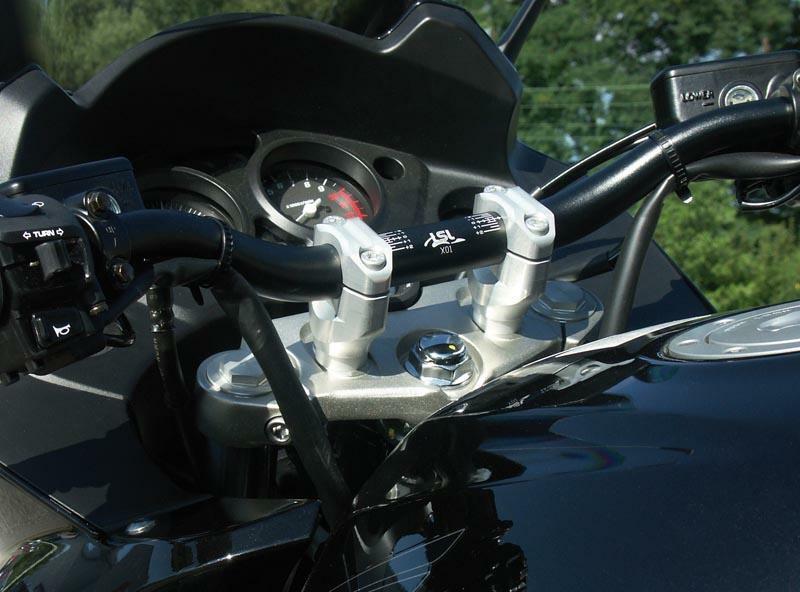 Bar mounts for HONDA CBF1000 '06-08 and TRIUMPH Speed Triple 955i /1050 97-08