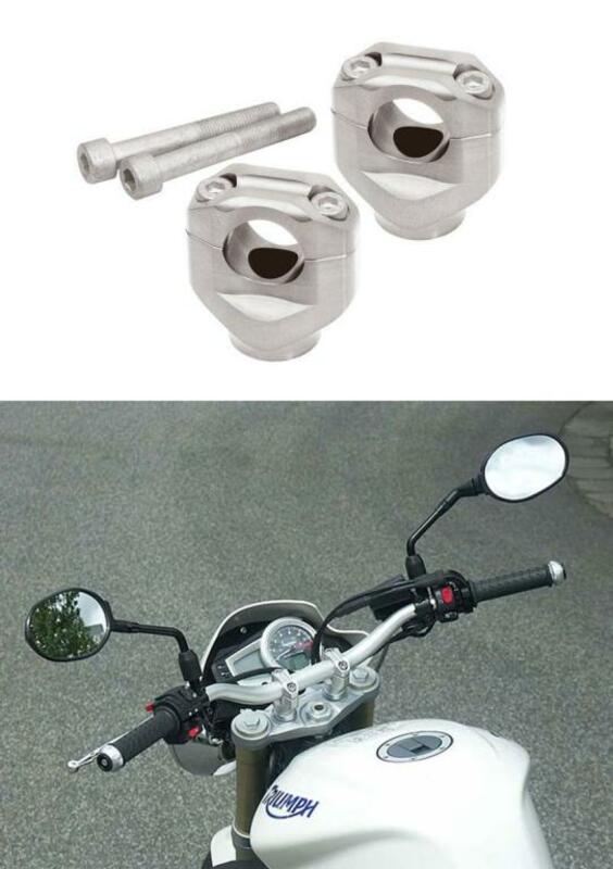 BAR MOUNTS FOR SUZUKI GSF1200 BANDIT '95-06, TRIUMPH STREET TRIPLE 675 '07-08, TIGER 1050 '07-08, YAMAHA FZ1 '06-08.