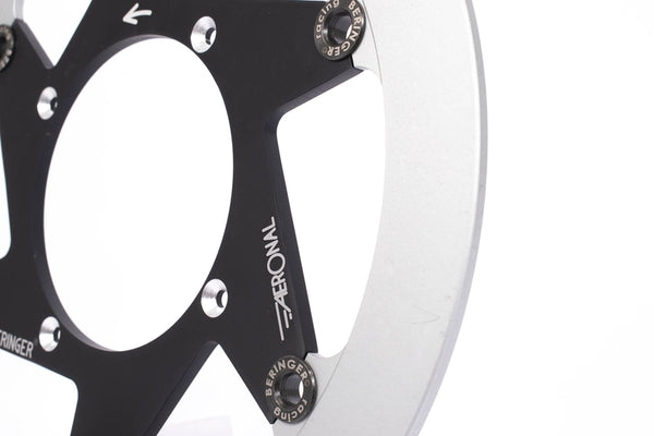 BERINGER Aeronal Cast Iron Floating Brake Disc - Black H15LGBF