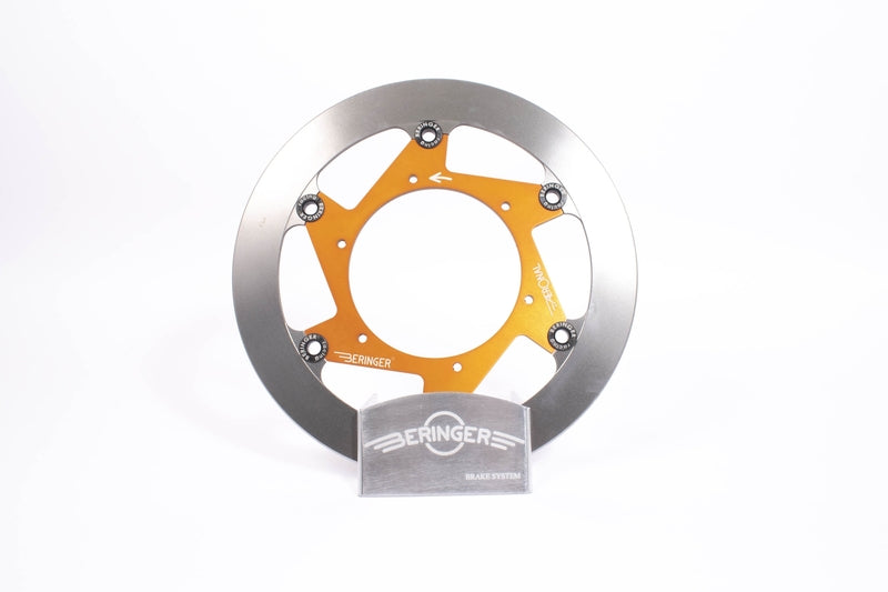 BERINGER Aeronal Cast Iron Floating Brake Disc - Orange KT2LGOMMF