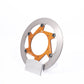 BERINGER Aeronal Cast Iron Floating Brake Disc - Orange KT3LGOMMF
