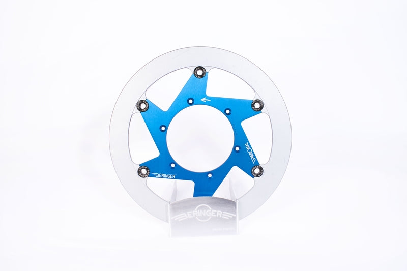 BERINGER Aeronal Cast Iron Floating Brake Disc - Blue S10LGBLF