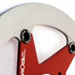 BERINGER Aeronal Cast Iron Floating Brake Disc - Red S13LGRF