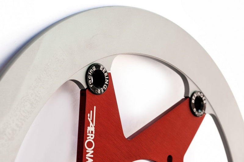 BERINGER Aeronal Stainless Steel Floating Brake Disc - Red S9LDRI
