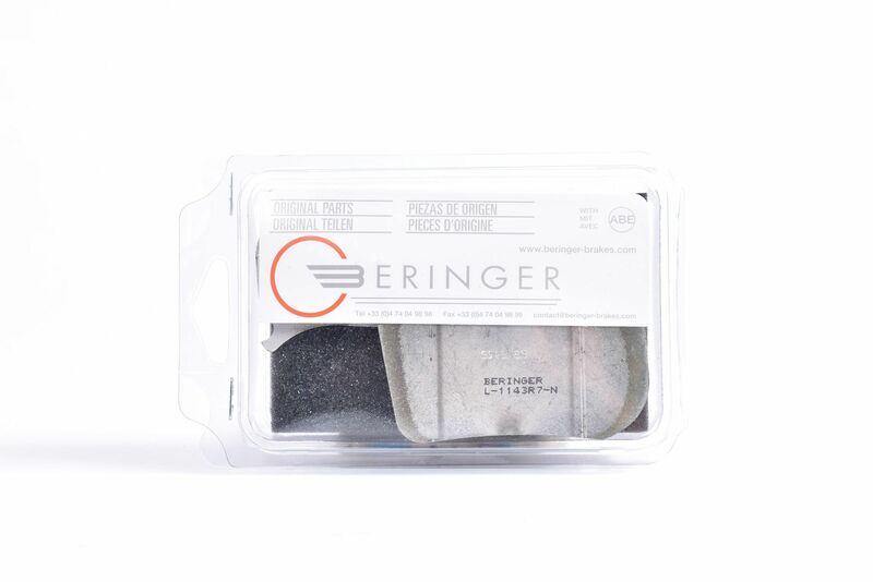 BERINGER Racing Sintered Metal Brake pads - KIT1143R7