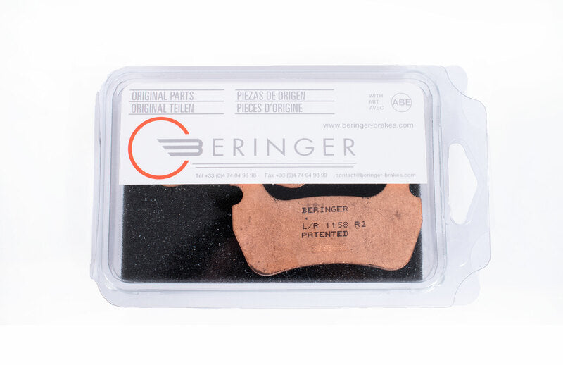 BERINGER Racing ATV Sintered Metal Brake pads - KIT1158R2