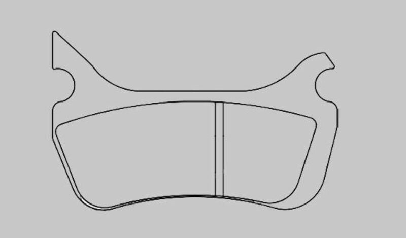 BERINGER Racing MX Sintered Metal Brake pads - KIT1258RSI