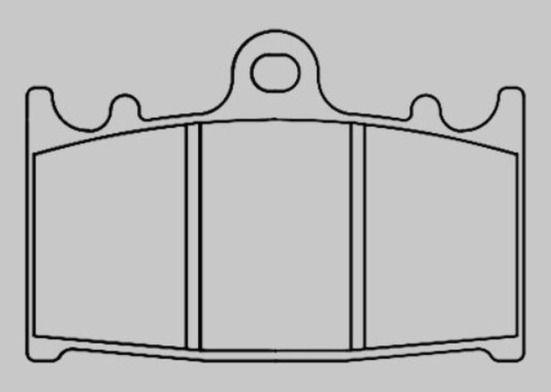 BERINGER Racing short duration Sintered Metal Brake pads - KIT2654R2