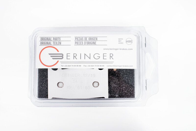 BERINGER Street Sintered Metal Brake pads - KIT2654S