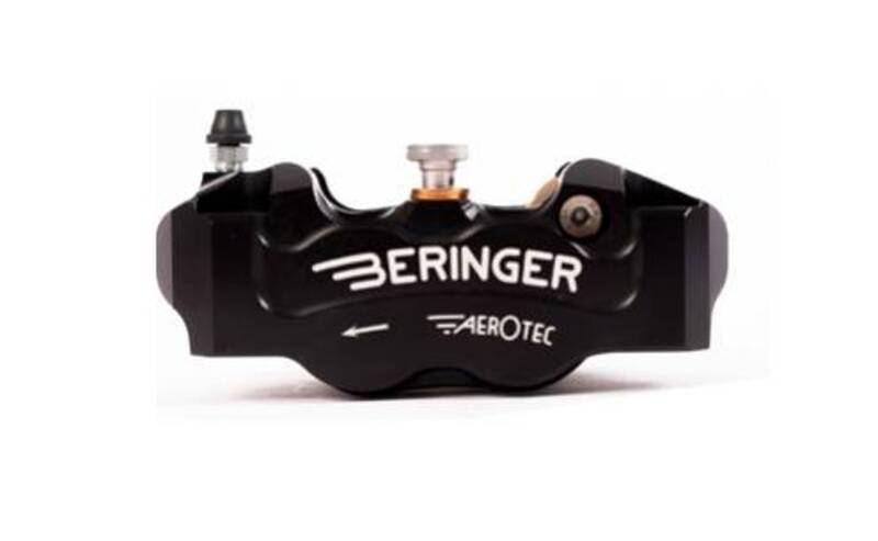BERINGER AerotecÂ® Right Radial Brake Caliper 4 pistons caliper - Spacing 100mm Black