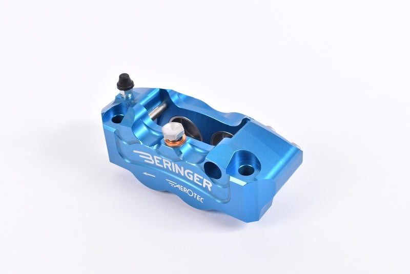 BERINGER AerotecÂ® Left Radial Brake Caliper 4 Pistons Ã˜32mm Spacing 108mm Blue - 1026123