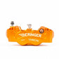 BERINGER AerotecÂ® Left Radial Brake Caliper 4 Pistons Ã˜32mm Spacing 108mm Orange