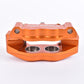 BERINGER AerotecÂ® Left Radial Brake Caliper 4 Pistons Ã˜32mm Spacing 100mm Orange