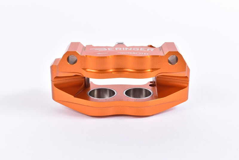 BERINGER AerotecÂ® Left Radial Brake Caliper 4 Pistons Ã˜32mm Spacing 100mm Orange