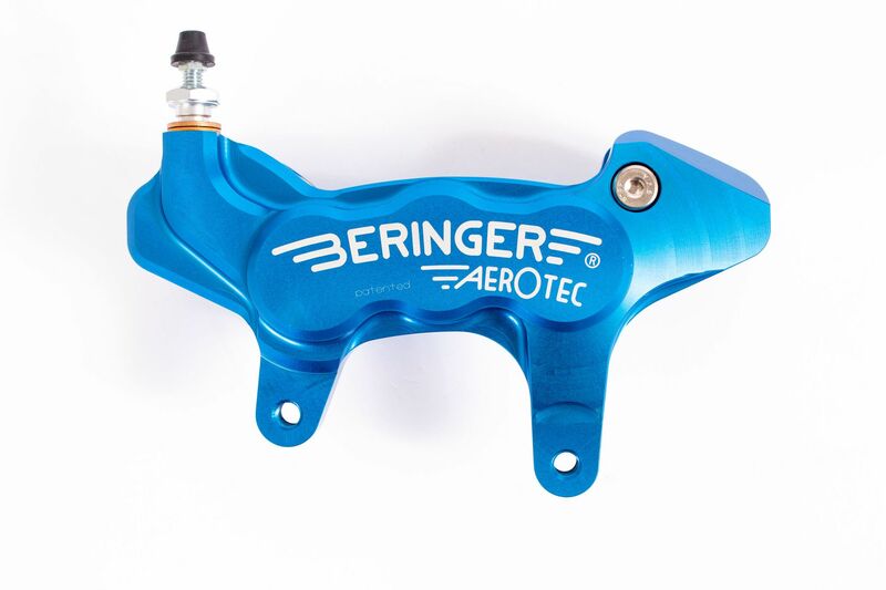 BERINGER AerotecÂ® Left Axial Brake Caliper 6 Pistons Ã˜27mm Blue - 1026131