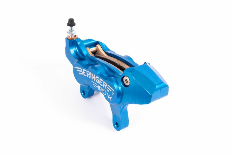 BERINGER AerotecÂ® Left Axial Brake Caliper 6 Pistons Ã˜27mm Blue - 1026131