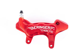 BERINGER Aerotec® Links Axial Bremssattel 6 Kolben Ø27mm Rot - 1026133 