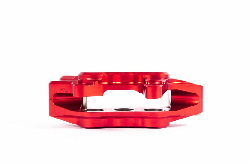 BERINGER AerotecÂ® Left Axial Brake Caliper 6 Pistons Ã˜27mm Red - 1026136