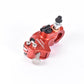 BERINGER AerotecÂ® Radial Brake Master Cylinder Ã˜20,5mm Separated Reservoir Red (Without Lever)