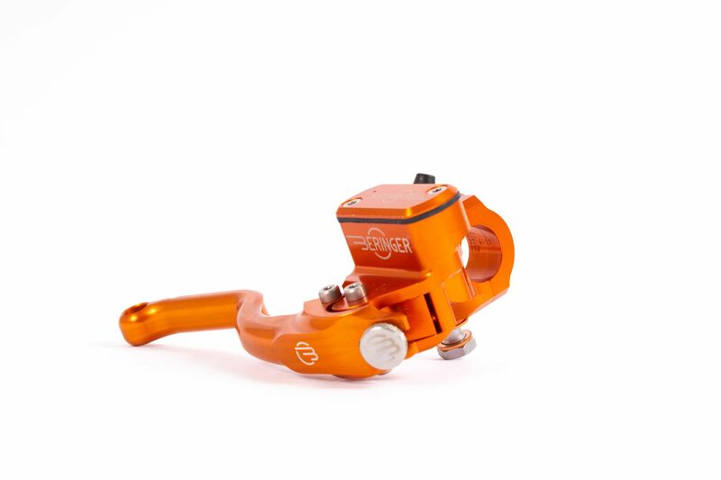 BERINGER AerotecÂ® Radial Brake Master Cylinder Ã˜14,5mm Integrated Reservoir Orange (Type 2 Lever - 14cm)