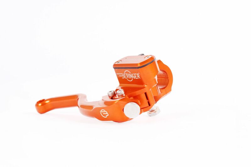 BERINGER AerotecÂ® Radial Brake Master Cylinder Ã˜17,5mm Integrated Reservoir Orange (Type 2 Lever - 14cm)