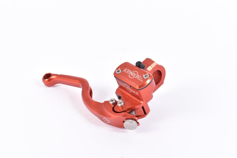 BERINGER AerotecÂ® Radial Brake Master Cylinder Ã˜17,5mm Integrated Reservoir Red (Type 2 Lever - 14cm)