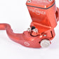 BERINGER AerotecÂ® Radial Brake Master Cylinder Ã˜20,5mm Integrated Reservoir Red (Type 2 Lever - 14cm)