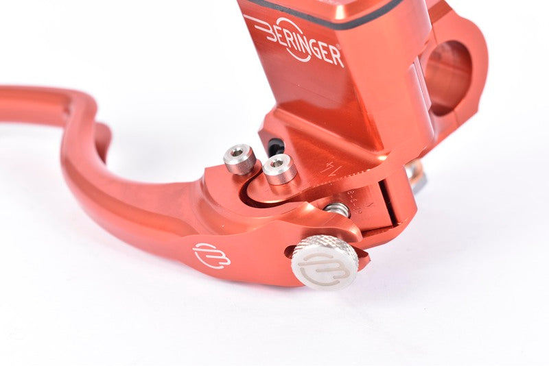 BERINGER AerotecÂ® Radial Brake Master Cylinder Ã˜20,5mm Integrated Reservoir Red (Type 5 Lever - 16cm)