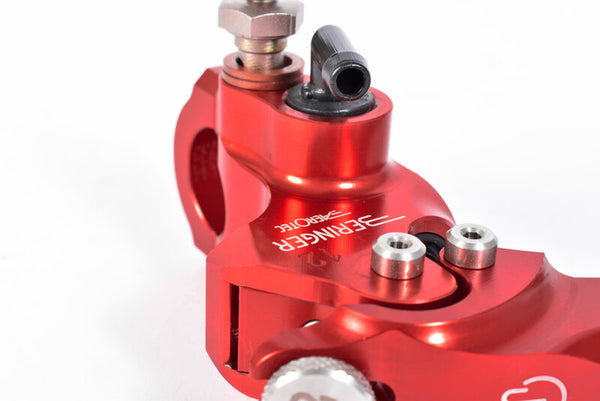 BERINGER AerotecÂ® Radial Clutch Master Cylinder Ã˜17,5mm Separated Reservoir Red (Radial Lever Type 5 - 16cm)