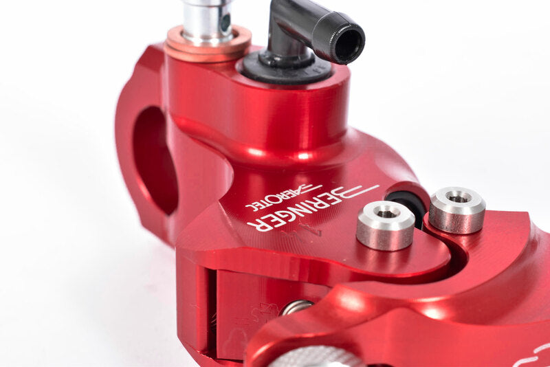 BERINGER AerotecÂ® Radial Clutch Master Cylinder Ã˜20,5mm Separated Reservoir Red (Radial Lever Type 5 - 16cm)