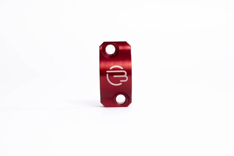 BERINGER Clutch Master Cylinder Half Clamp Red