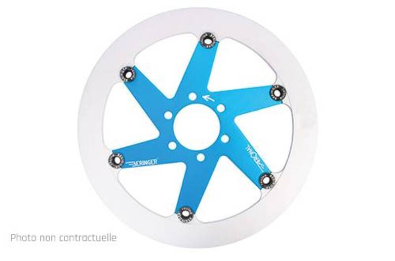BERINGER Aeronal Stainless Steel Floating Brake Disc - Blue Y12LDBLI