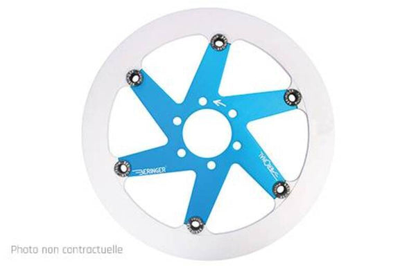BERINGER Aeronal Stainless Steel Floating Brake Disc - Blue Y12LDBLI