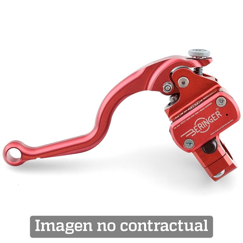 Clutch master cylinder with integrated reservoir. Lever type 4. BLACK color. (CRO94B)