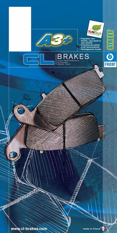 CL BRAKES Street Sintered Metal Brake pads - 1139A3+