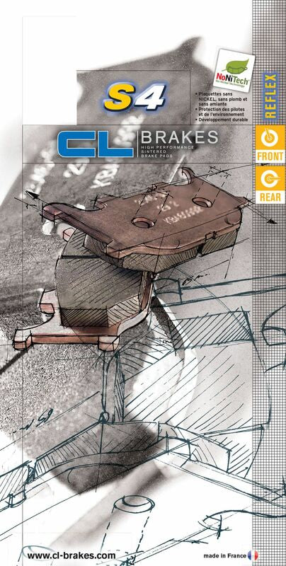 CL BRAKES Street Sintermetall-Bremsbeläge - 1146S4 