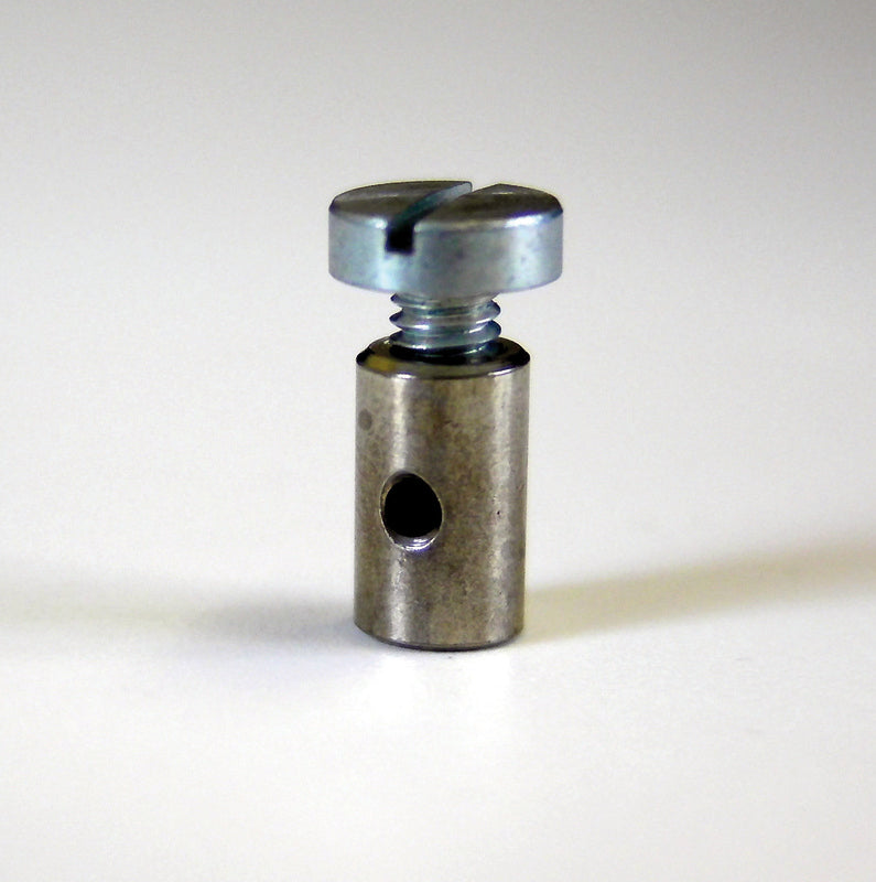 VENHILL Solderless Barrel Nipple - ZINC 6X10MM