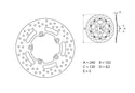 BREMBO Oro Fix Brake Disc - 68B40760