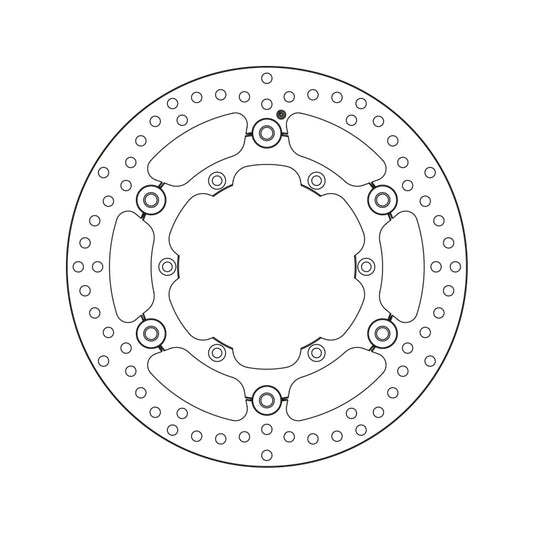 BREMBO Serie Oro Floating Brake Disc - 78B40848