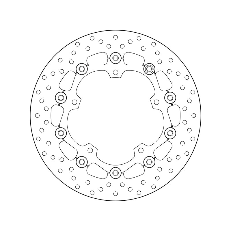 BREMBO Oro Semi-Floating Brake Disc - 78B40849