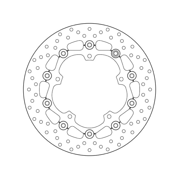 BREMBO Oro Semi-Floating Brake Disc - 78B40849