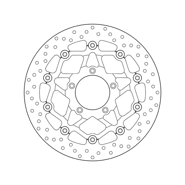 BREMBO Oro Floating Brake Disc - 78B40889