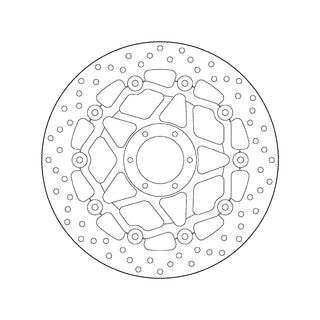 BREMBO Serie Oro Schwimmende Bremsscheibe - 78B40898 