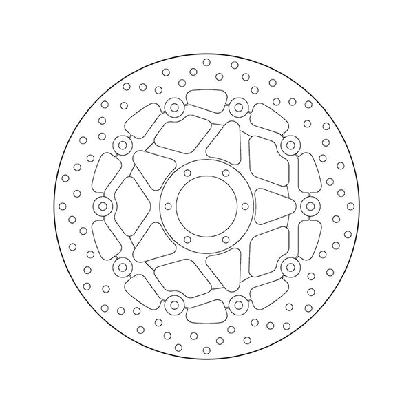 BREMBO Serie Oro Floating Brake Disc - 78B40898