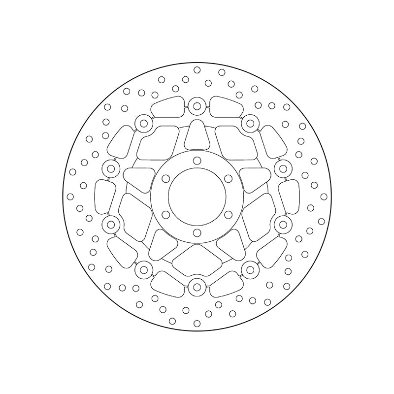 BREMBO Oro Floating Brake Disc - 78B408A2