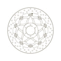 BREMBO Oro Floating Brake Disc - 78B408B4