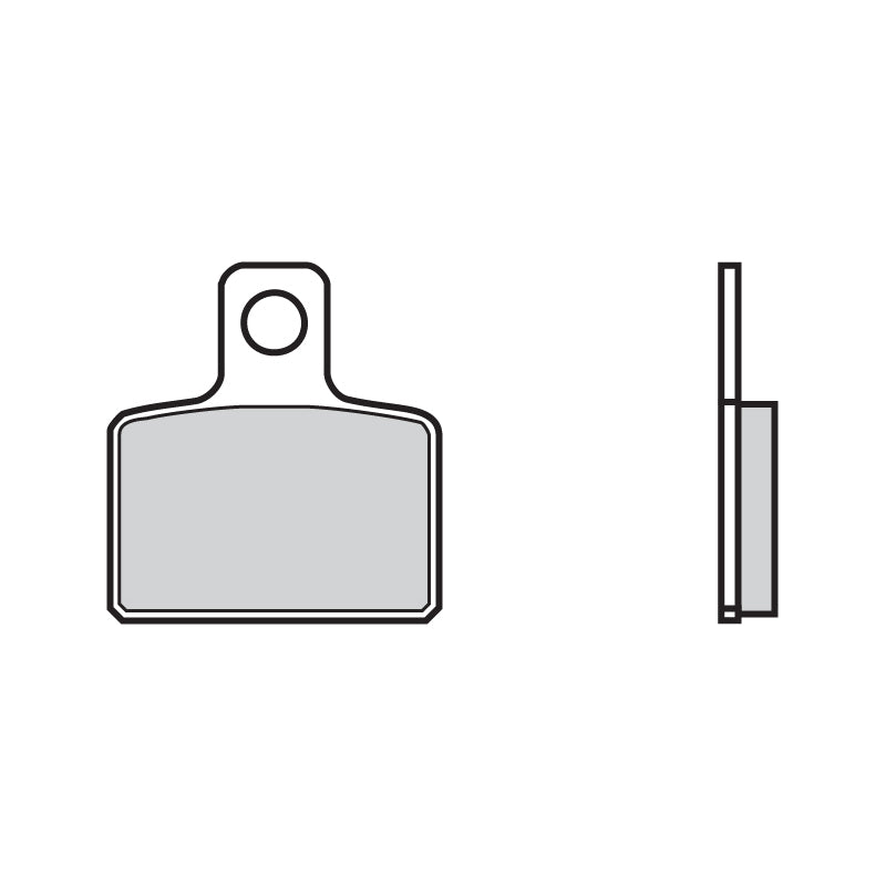 BREMBO Street Carbon Ceramic Brake pads - 07GR4804